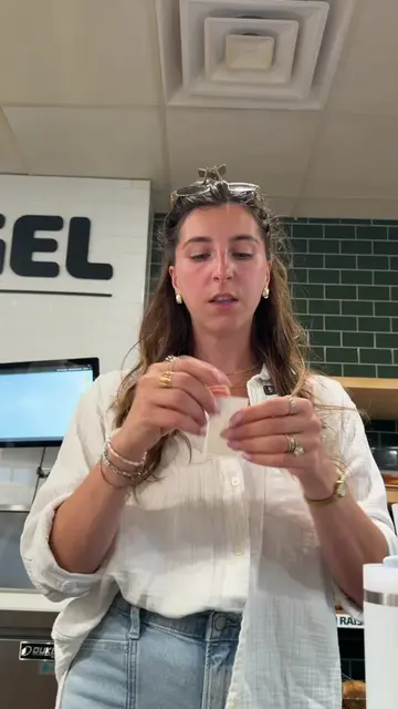Let’s make a coconut cold brew with vanilla cold foam for a customer - Claire !!