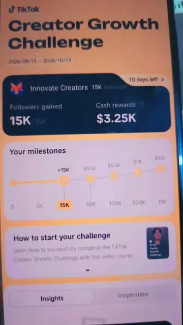 tiktok creator growth challenge 3 most viral account #tiktokgrowth #Viral #Trend