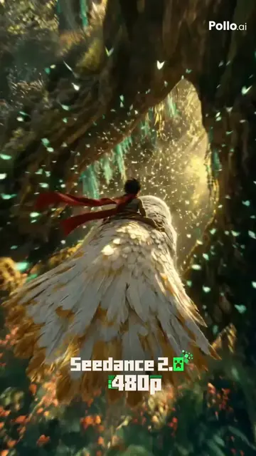 You can now generate 4K Seedance 2.0 videos directly inside Pollo AI. Just: • wr