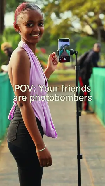 POV: Your friends always find a way into your perfect shot. 😂📸 Good thing the 