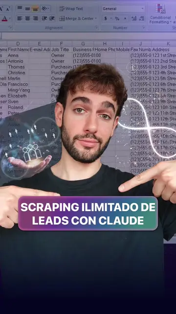 Deja de pagar Apollo. Hay una skill de Claude que scrapea leads ilimitados de cu