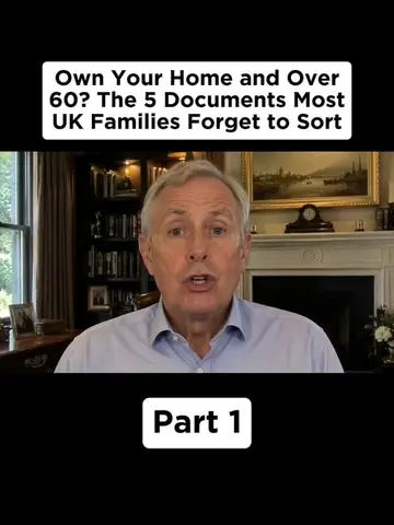 Own Your Home and Over 60? The 5 Documents Most UK Families Forget to Sort#hmrc 
