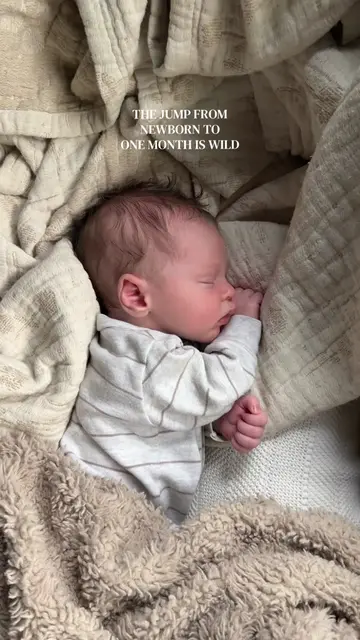 So, I’m actually not ok 🥹🩵  #newborn #onemonthold #babylaugh #postpartum #momt