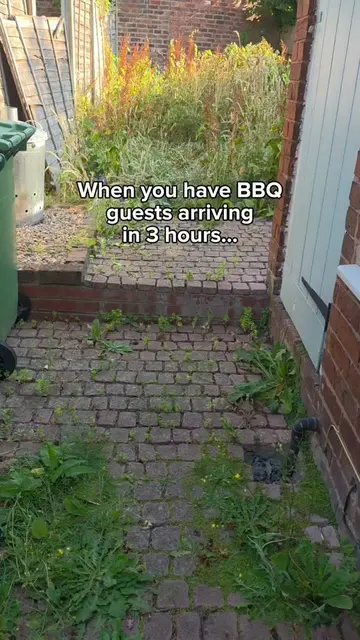 Is it even a BBQ if you haven't panic-tidied the garden first? 🤣 #lastminute #g