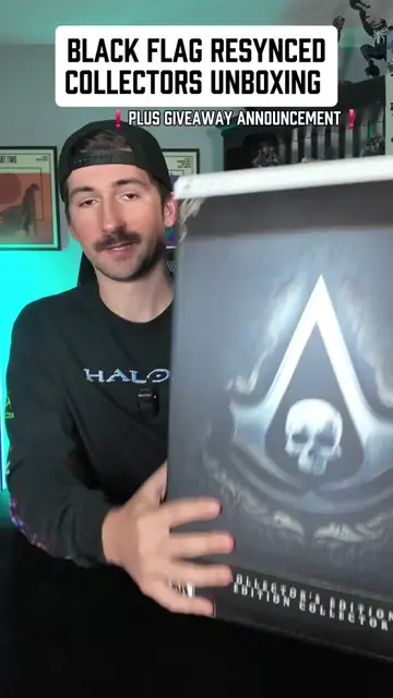 Black Flag Resynced Collectors Edition Unboxing #gaming #blackflag #assassinscre