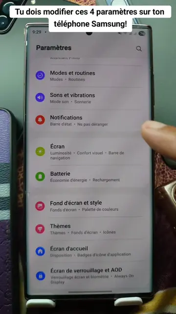 Tu dois modifier ces 4 paramètres sur ton téléphone Samsung! #battery #privacy #
