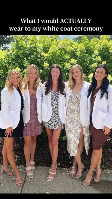 PRO TIPS FOR WHITE COAT DRESSES:  (Last post was a joke  you guys, that would be