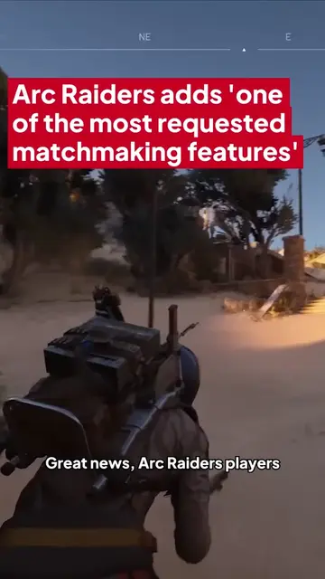 Arc Raiders adds ‘one of the most requested matchmaking features’ 🥹 #arcraiders