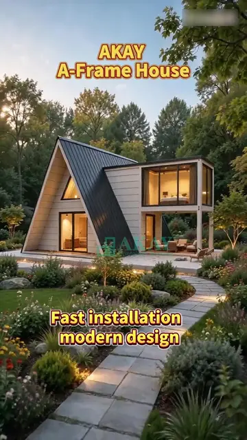 AKAY detachable modular houses supply durable multi-purpose living spaces for ov