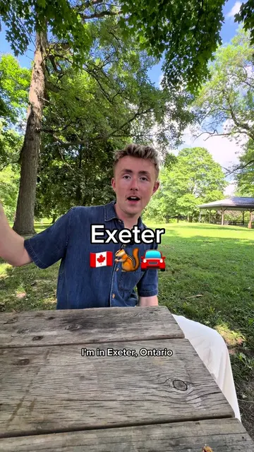 I came to Exeter, Ontario to see one thing. The famous white squirrels 🐿️ They’