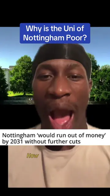 Notts is in overdraft #universities #universityofnottingham #notts 