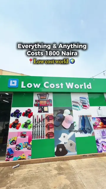 Have you heard about low cost world yet? 😉  📍 This location: Jabi lake ShopRit