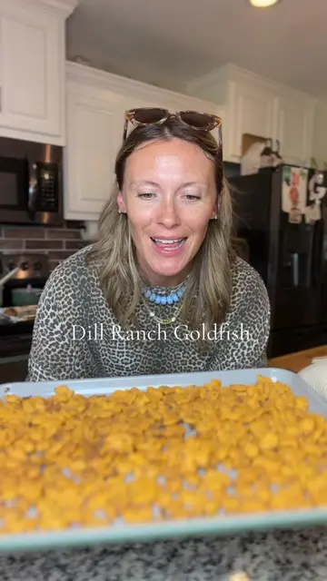 Snack time just got an upgrade. 🐟✨  #DillPickleRecipes #RanchLovers #GoldfishCr
