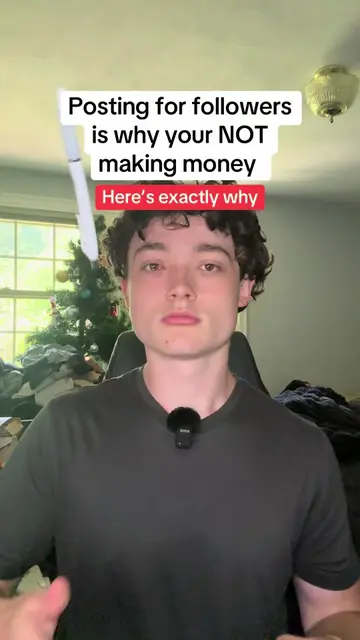 Posting for followers is why your NOT making money as a creator #fypro #fyproai 