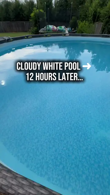 Cloudy to crystal clear in under 12 hours… and all it took was adjusting three c
