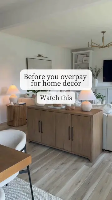 Before you overpay for home decor… watch this!!😍🙌 Shop at the link 🔗 in my bi