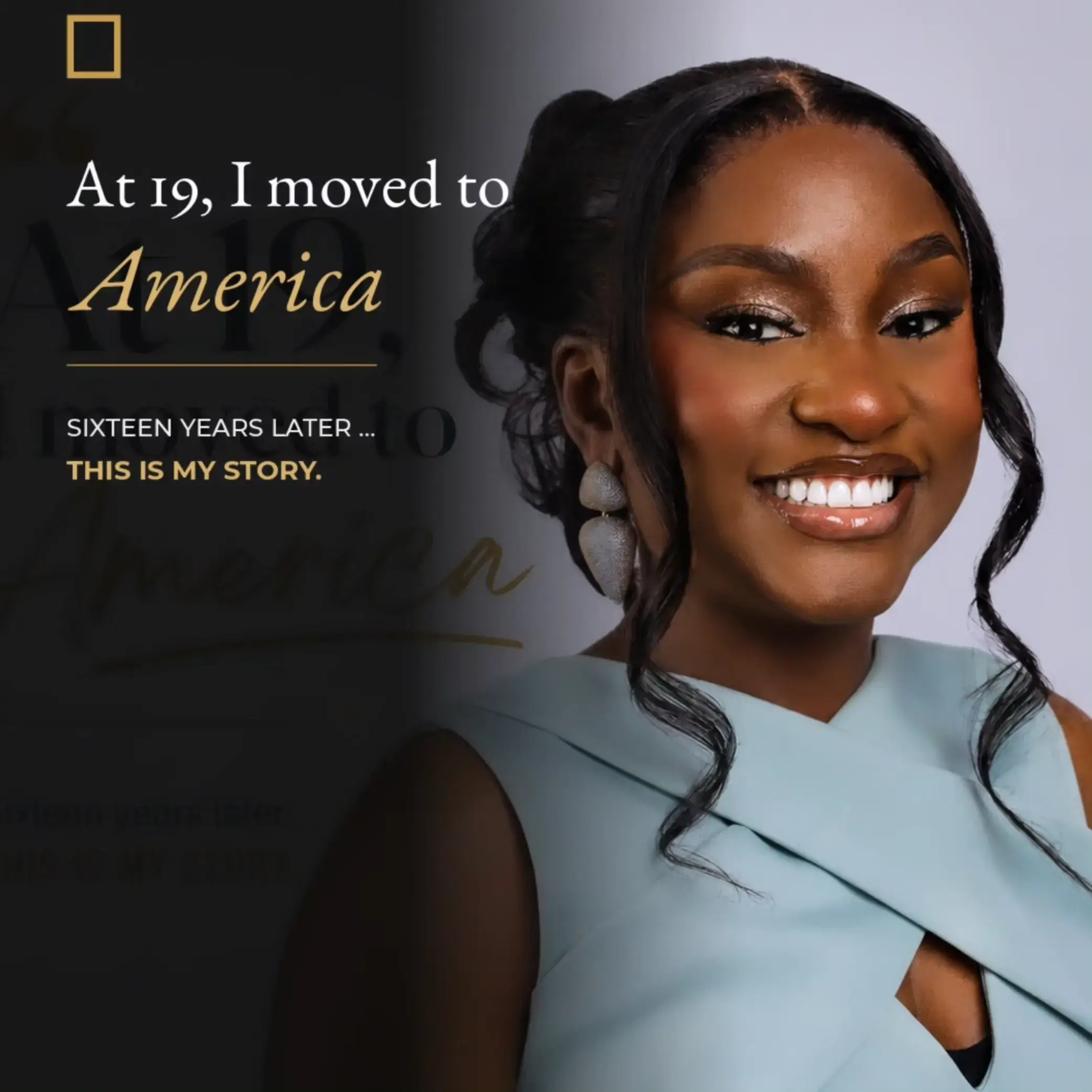 I moved to the U.S. at 19 with a dream. My first job was cleaning tables at McDo