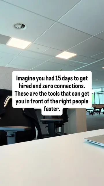 Job boards alone are not going to cut it. If you had 15 days to get hired with z