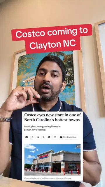 Costco coming to Clayton NC #costco #claytonnc #ncrealestate #investing #realest