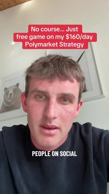 ➡️ No course, just giving you guys the number one plymarket strategy that has be