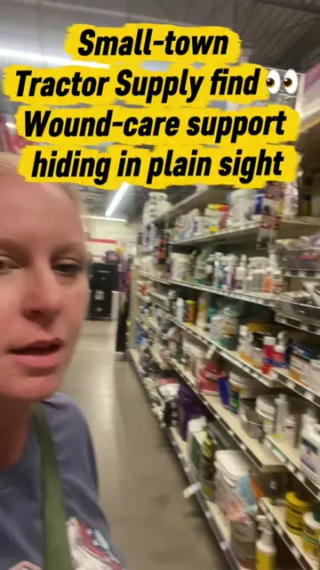 Most people walk right past the wound-care aisle at Tractor Supply… but this is 