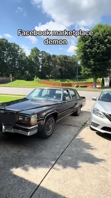 Finally starting the new whipper 87 brougham  #fyp #oldsmobile #buick #cadillacb
