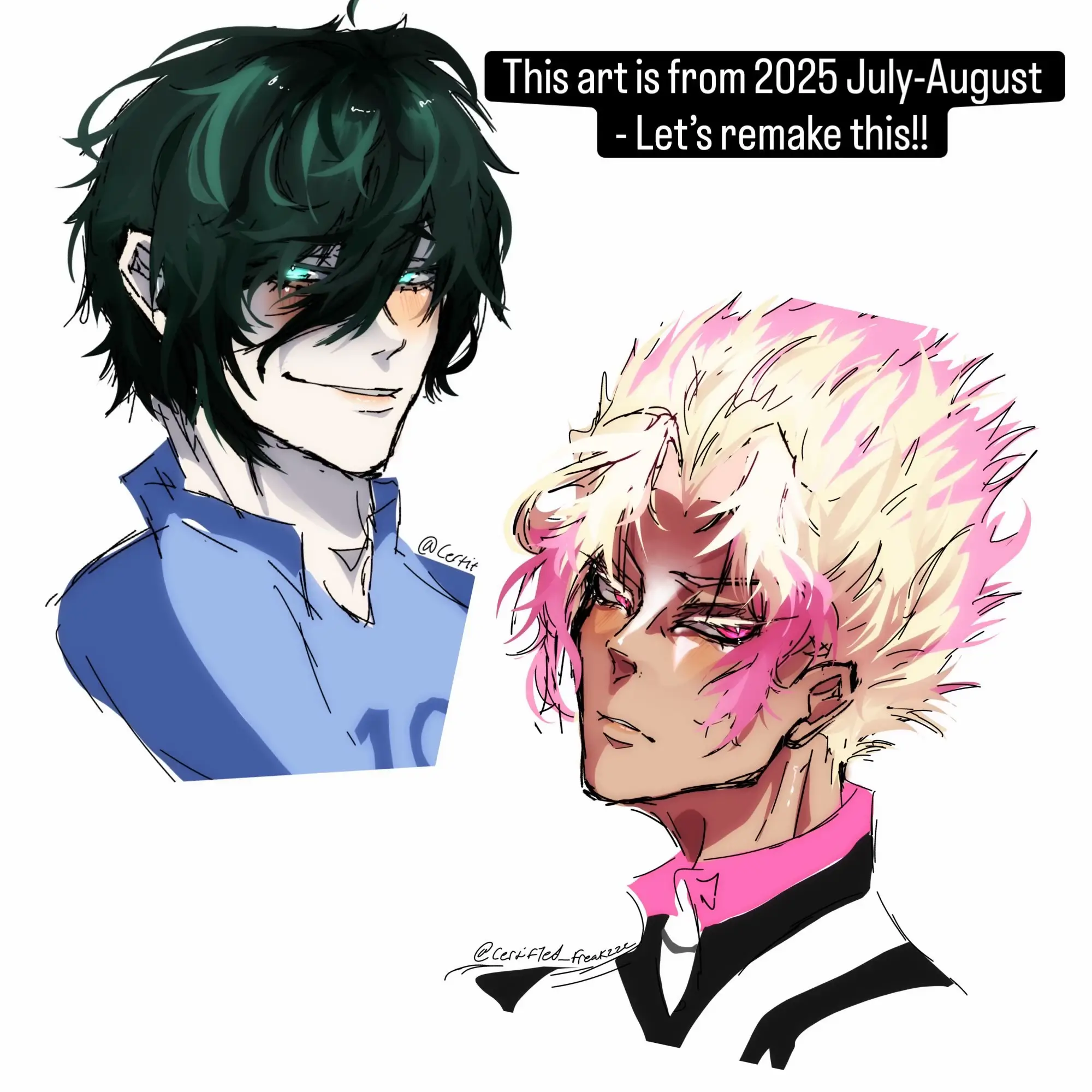 It's a remake of my most popular artwork from last year that got 30k likes and a