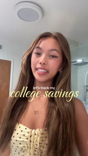 let’s track my ☀️ COLLEGE SAVINGS ☀️ szn 2 🌸🍰🎀🌷 as a 19 year old college stu