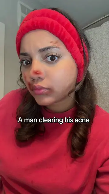 The more products the less productive ☝️ #skincare #clearskin #relatable #fyp #v