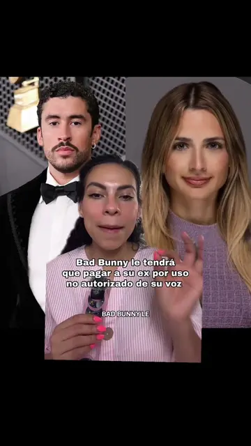 ‼️Bad Bunny le tendrá que pagar a su ex por uso no autorizado de su voz‼️ #badbu