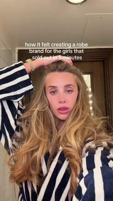 created a robe brand for the girls 🤭