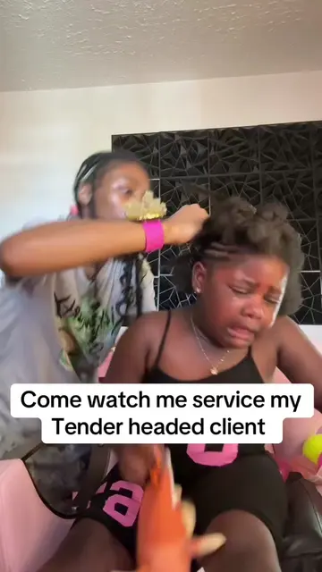 #tenderheaded #kidsstylist #kidshairstyles #fyp 