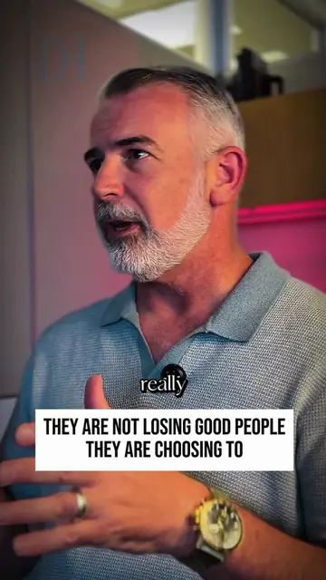 Your company isn’t losing good people by accident. It’s protecting the one perso
