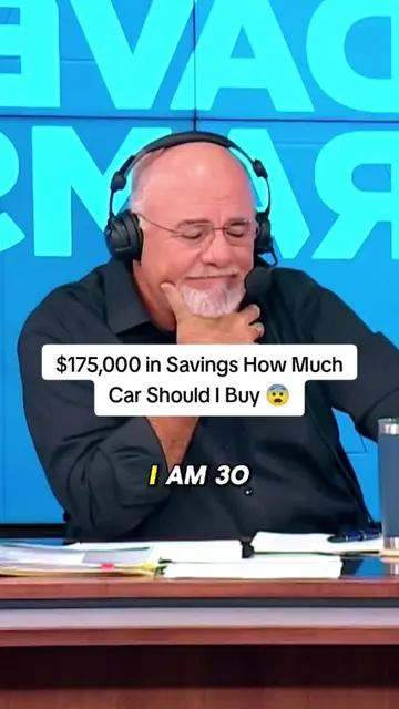 What Car Do You Have 😳 #daveramsey #finance #ramsey #podcasts #ramseyreacts 