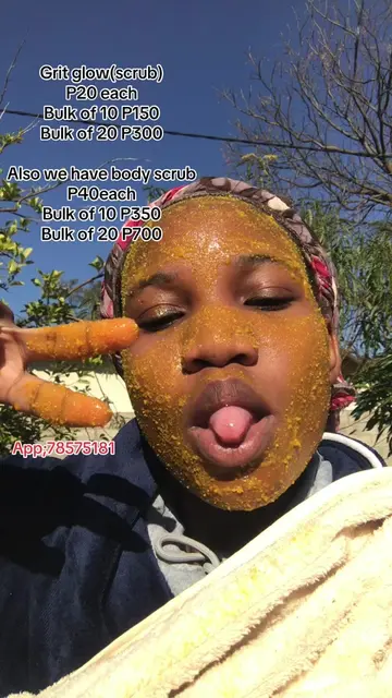 #face scrub available tomorrow place ure order now nd body scrub will be availab
