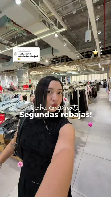 Respuesta a @Elizabeth González ya mañana son las segundas rebajas de temporada!