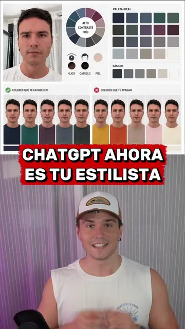 🤯 Le subí una foto a ChatGPT y me hizo la colorimetría entera: qué colores me f