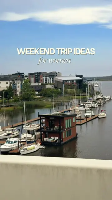 Weekend trip ideas for women who need to disappear for 72 hours. ✨  This time, I