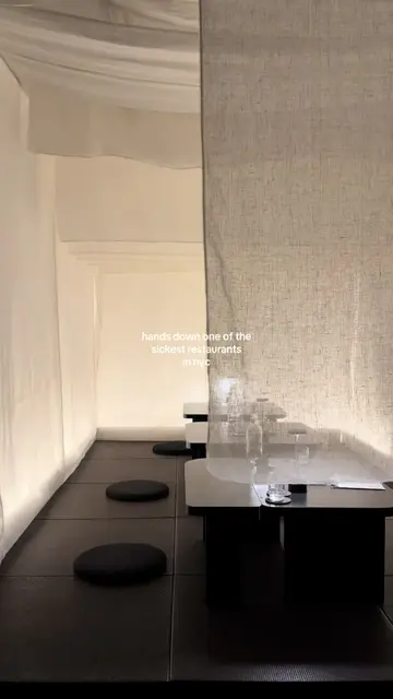 book the tatami room at📍tera nyc in the lower east side for the sickest dining 