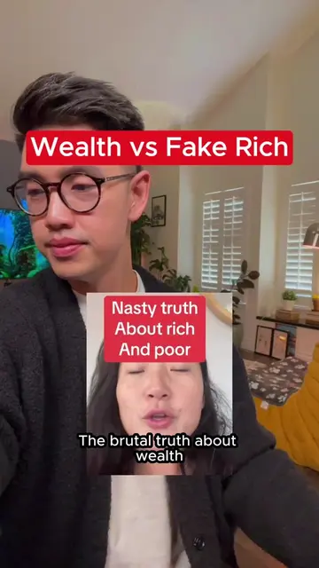 🎥: @dandanzhudg Wealth vs. Fake Rich 👀 The brutal truth? Looking rich and bein