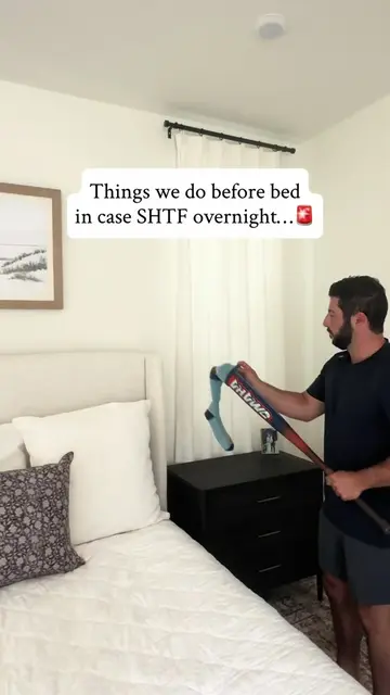Nightly habits just in case 🚨#fyp #safety 