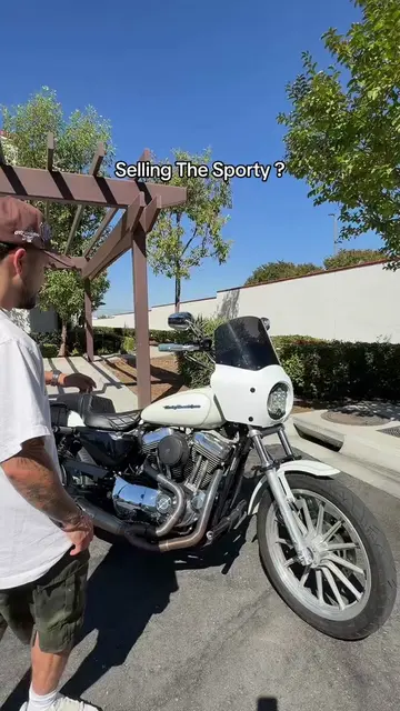 Quick update on the Harley sporty build, and she might be getting listed for sal