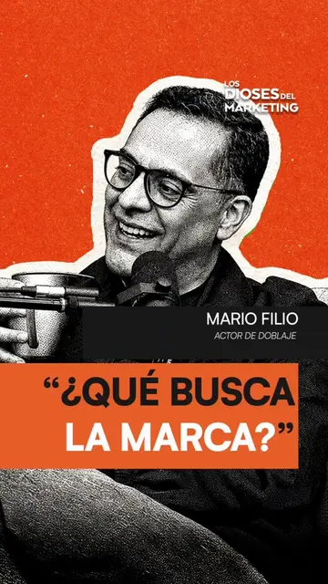 Mario Filio entró al casting de la voz de Banamex. Al lado estaban Agustín López