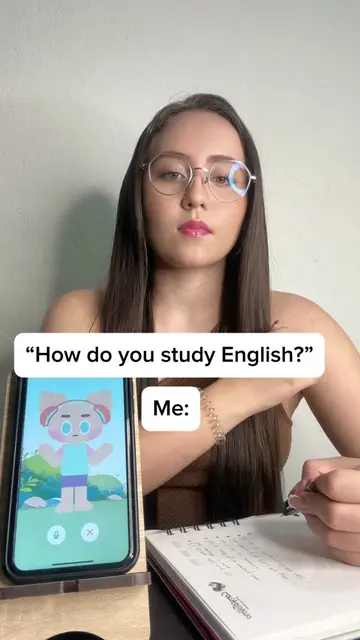You can study English with this app called VocaAI @vocaai_official  #VocaAI #voc