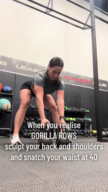 If you’ve never tried gorilla rows, they deserve a spot in your workout. 💪 They