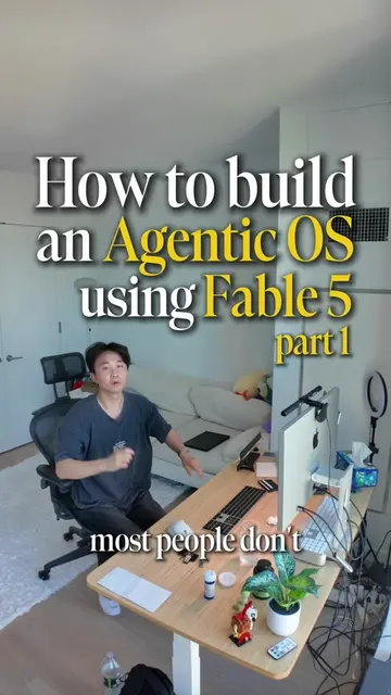 How to build an Agentic OS using Fable 5 part 1 #ai #Tech 