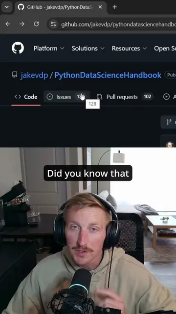 Free Python for Data Science Handbook 😎 Not only can you get free access to the