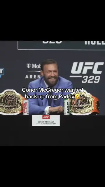 Wow great vocals 😃 #conormcgregor #paddypimblett #UFC #fyp #viral