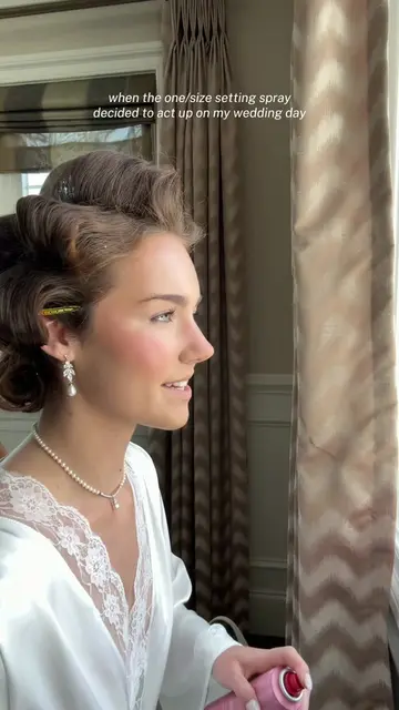 But on a real note this locked my makeup DOWN @ONE SIZE BEAUTY #wedding #justmar