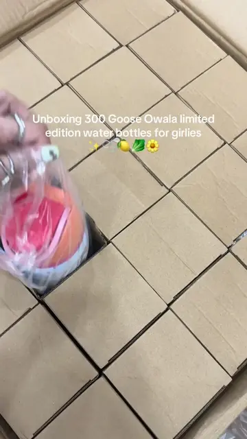 The Goose Owala water bottle every girl’s obsessed w is finally here ✨🍋 #owala 